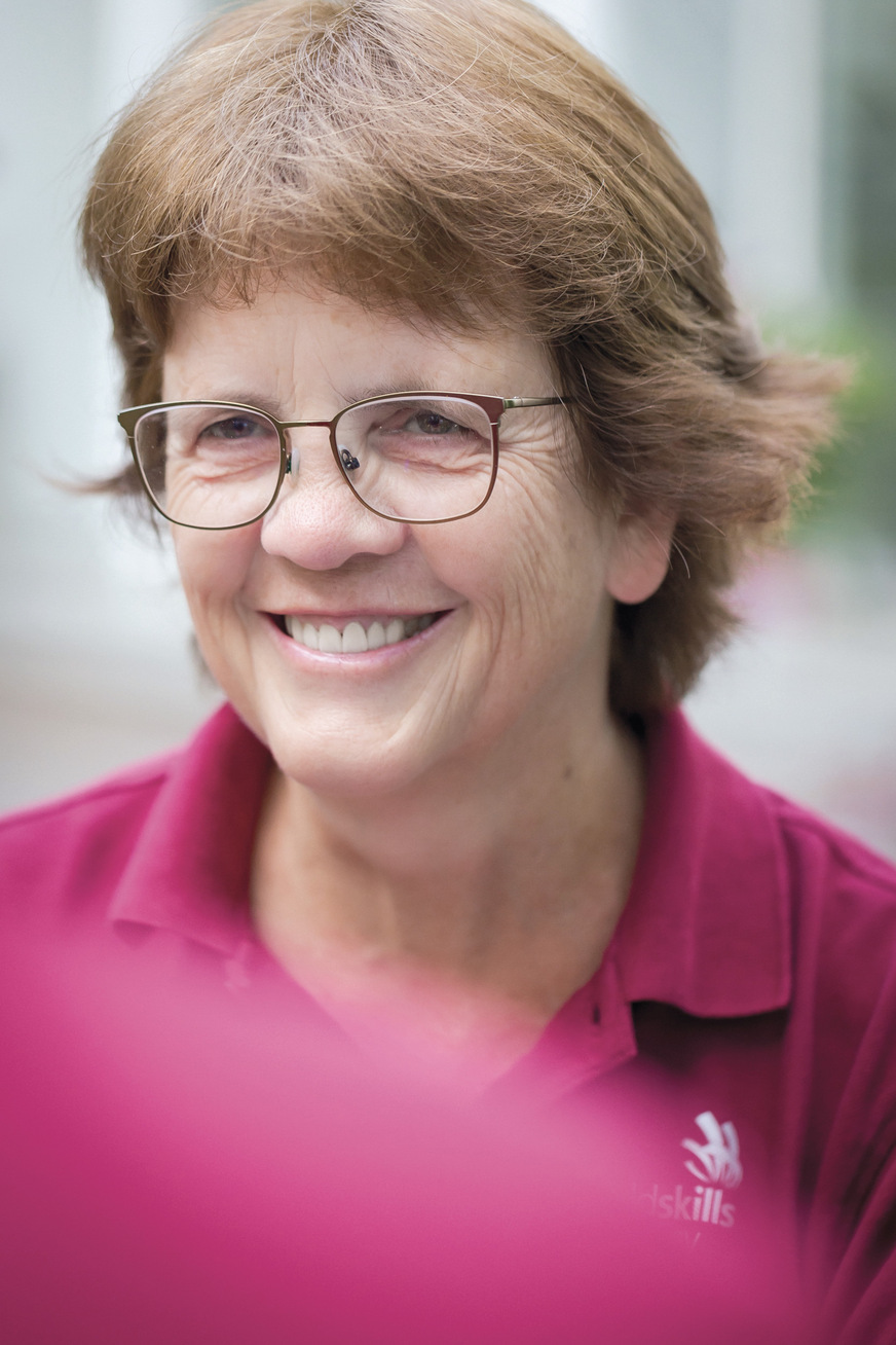 Almut Leykauff-Bothe ist Bundestrainern für die WM und die EM der Berufe und trainiert dadurch ununterbrochen jedes Jahr mit jungen IT-Fachkräften. (Quelle: WorldSkills Germany / Frank Erpinar)