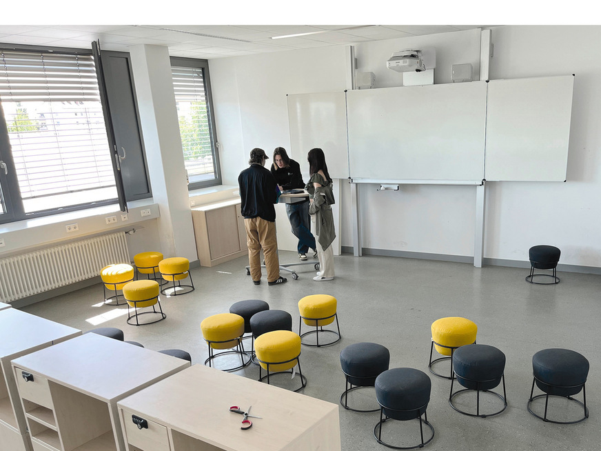 Wichtiger Input: Im Instruktionsraum ist Zuhören und -schauen angesagt.