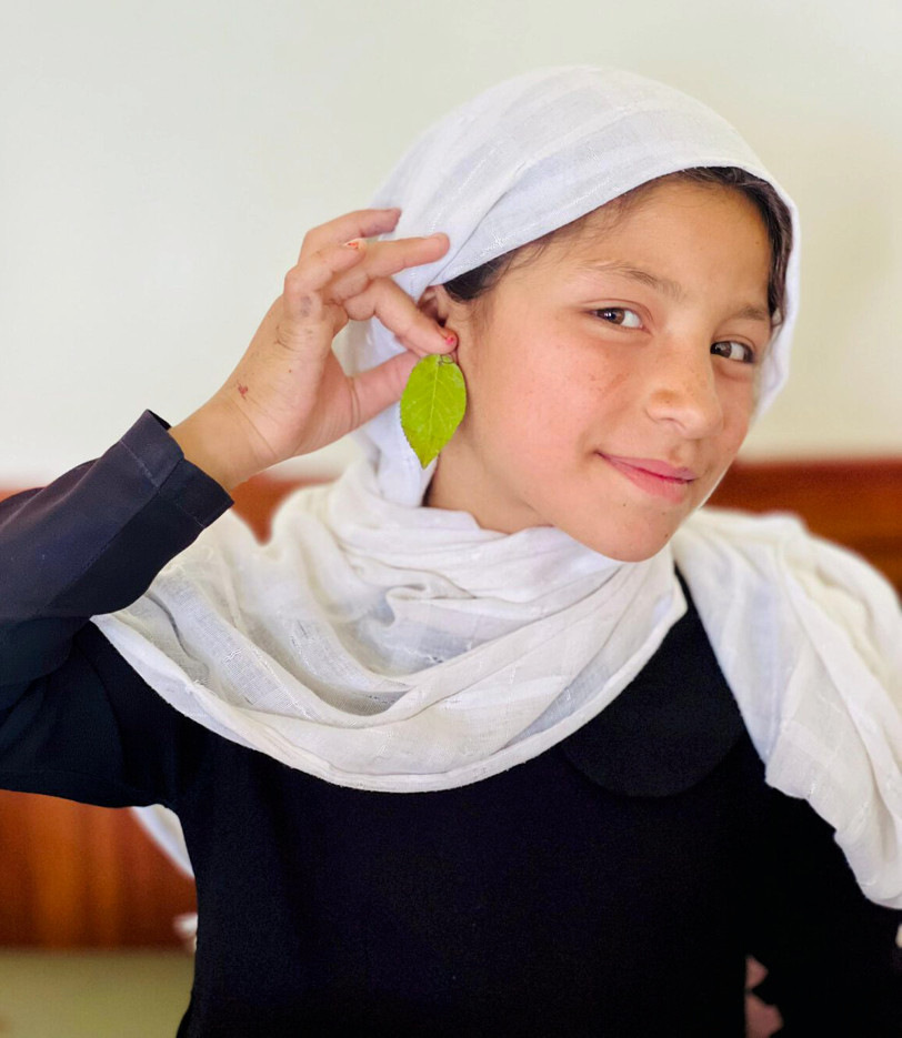 Ali Copan School in Mazar, Kurs für Kinder mit Behinderungen bzw. Beeinträchtigungen