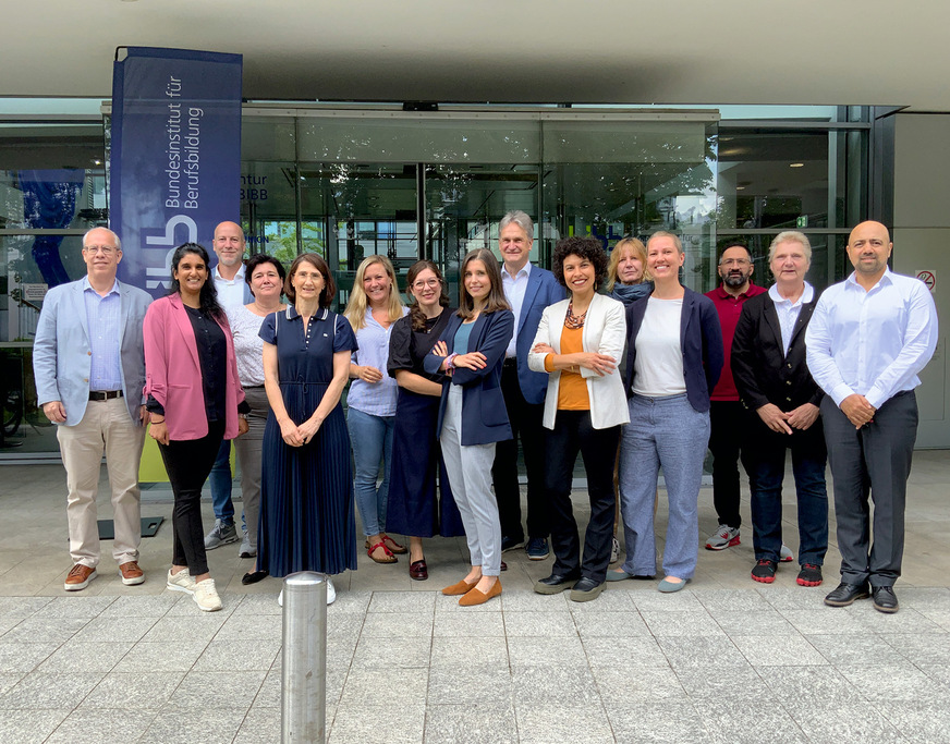 Das Team GOVET im BIBB, links im Bild Leiter Peter Rechmann.