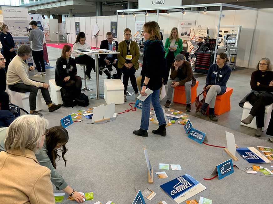 Auf der didacta 2025 stellt GOVET das Instrument der „VET Chain“ vor.