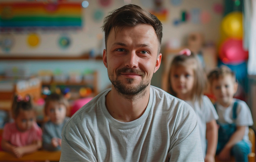 Vor allem in der Kindererziehung sind beide Geschlechter gefragt.