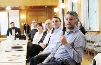 Die Teilnehmenden des Zukunftsforums brachten die Perspektiven der Wirtschaft, dem Verbandswesen und der Bildungslandschaft in die Diskussion ein.