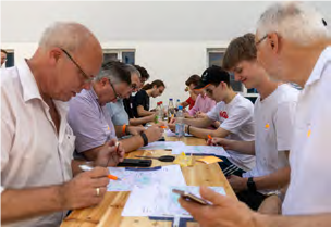 Fachliche Arbeit und Teambuilding waren wichtige Teile der gemeinsamen Vorbereitung.