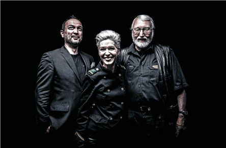 Das Gründungs-Team von Rent a Rentner, einer Online-Arbeitsvermittlungsplattform für Rentner*innen in der Schweiz: Reto Dürrenberger, Sarah und Peter Hiltebrand.