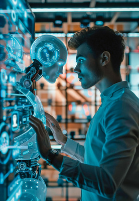 Künstliche Intelligenz verändert Berufsbilder und for­dert neue Kompetenzen wie „KI-Literacy“, die Fähigkeit, Künstliche Intelligenz zu verstehen, kritisch zu bewerten und sinnvoll zu nutzen. Dazu ge­hören ebenso kritisches Denken und Problem­lösungsfähigkeiten. Entscheidend ist dabei auch die Qualifizierung der Ausbilder*innen selbst im Umgang mit KI-Technologien, um diese sinnvoll einzusetzen.