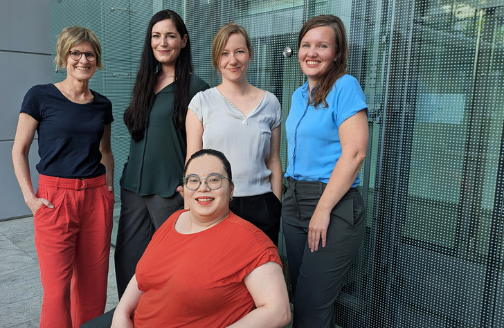 Engagiert: Das Team des Beratungsservice NA beim BIBB