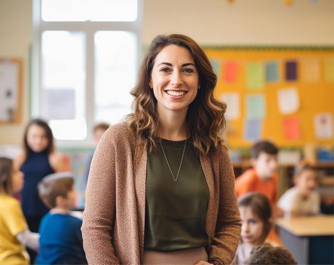 1 Gute Aussichten: Lehrkräfte tragen mit eigener Weiterbildung dazu bei. (Quelle: uv_group — stock.adobe.com)