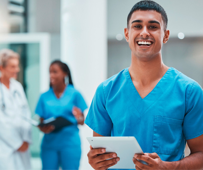 Pflegeberufe stehen allen offen.