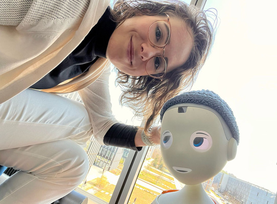 Ein gutes Team: Sophia Warneke und Navel