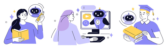 Zukunftssicher: Auszubildende profitieren dank KI von zielgerichteten Lernimpulsen.